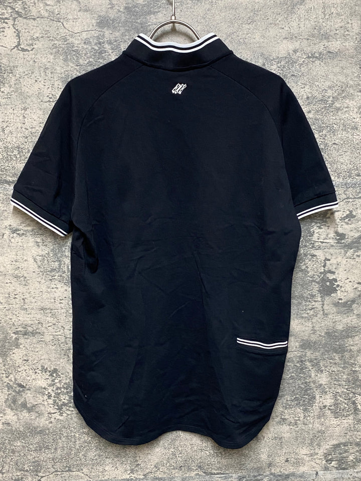 JO843 FRED PERRY × narifuri ハーフジップ シャツ 黒 M