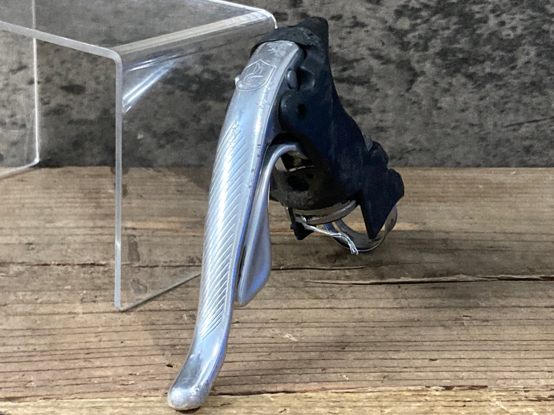 KI872 カンパニョーロ CAMPAGNOLO ミラージュ MIRAGE 左 エルゴレバー 2s シルバー 前期 ※ワイヤーが抜けない為ジャンク
