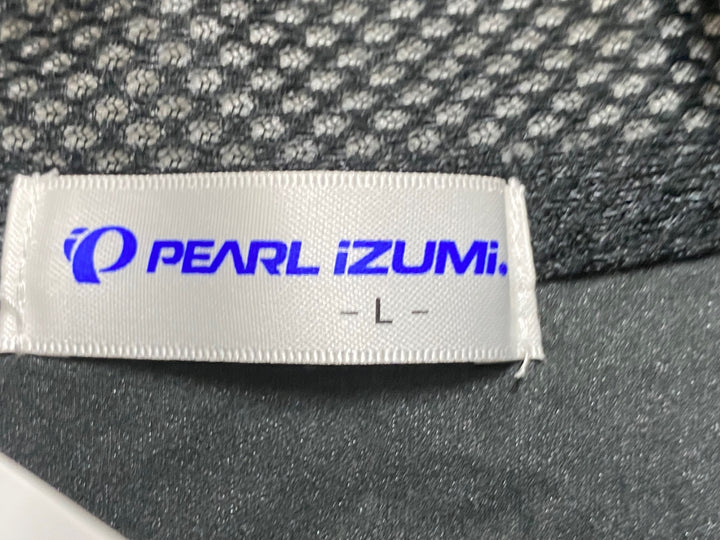 JO857 パールイズミ PEARL iZUMi 長袖 ウインドブレイカー 白 黒 L