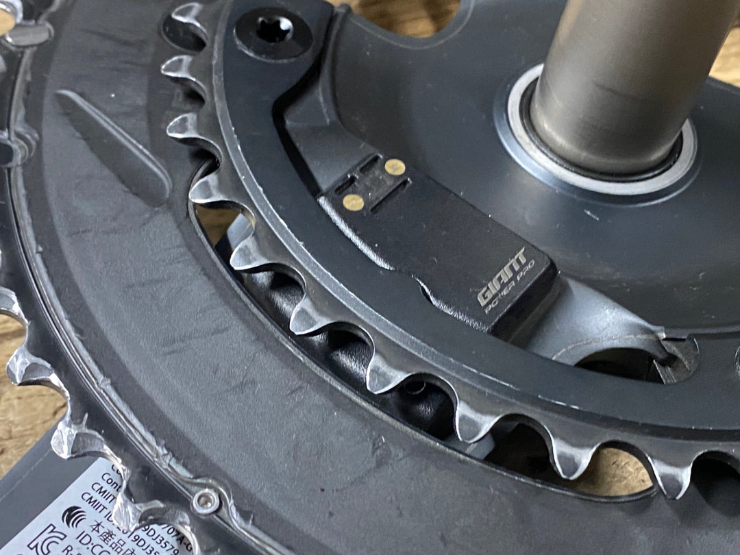 KK879 ジャイアント GIANT POWER PRO シマノ SHIMANO アルテグラ ULTEGRA FC-R8000 パワーメーター 50/34T 165mm ※通電確認済