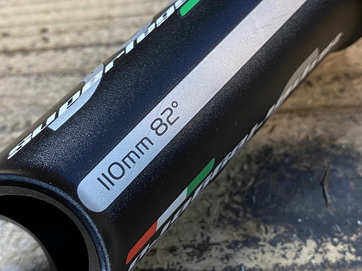 JV638 デダ Deda superleggero アルミ ステム 黒 110mm Φ31.7 OS 82° ※ボルト欠品