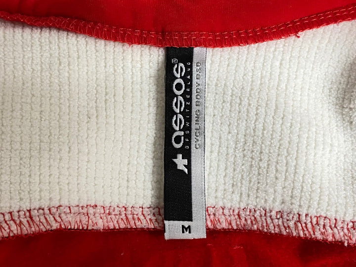 KG632 アソス assos AIRBLOCK 851 長袖 サイクルジャケット 赤 M 裏起毛