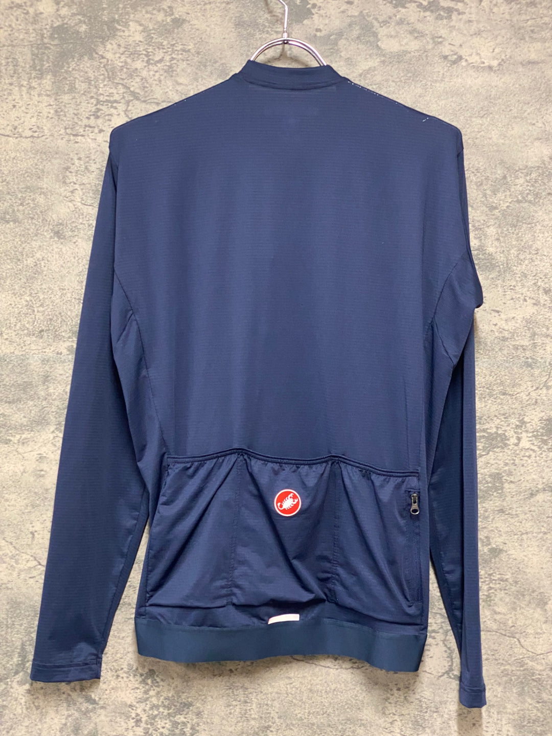KC012 カステリ CASTELLI 長袖 サイクルジャージ 紺 L