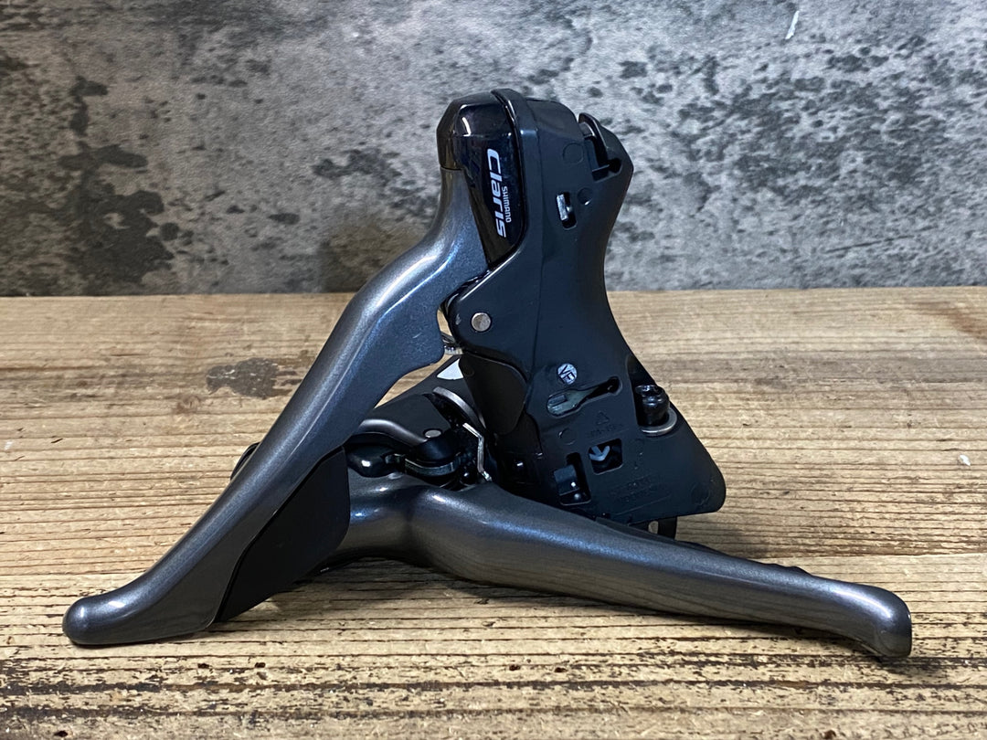 JP314 シマノ SHIMANO クラリス Claris ST-R2000 STIレバー 2x8S ※ブラケットフード欠品