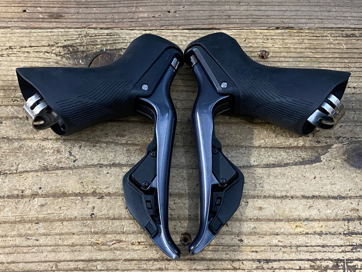 KJ448 シマノ SHIMANO アルテグラ ULTEGRA ST-R8150 STIレバー 2x12s Di2 電動 機械式 ※左フード傷