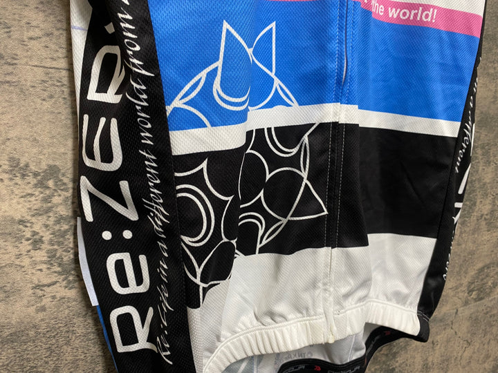 JQ009 DECOJA 半袖 サイクルジャージ 総柄 XL Re：ゼロから始める異世界生活 レム