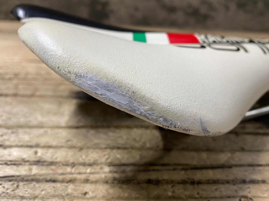 KO328 サンマルコ selle san marco ASPide Racing Team サドル 黒白 XSiLiTE レール 130mm