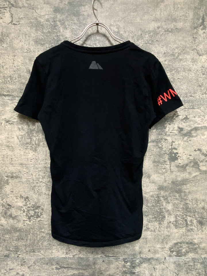 KF466 キャニオン CANYON 半袖 Tシャツ 黒 レディース L