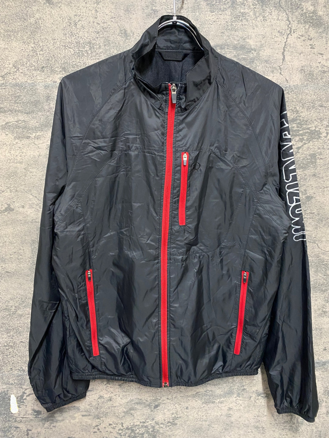 KK921 パールイズミ PEARL iZUMi 長袖 ウインドブレイカー ジャケット 黒 M
