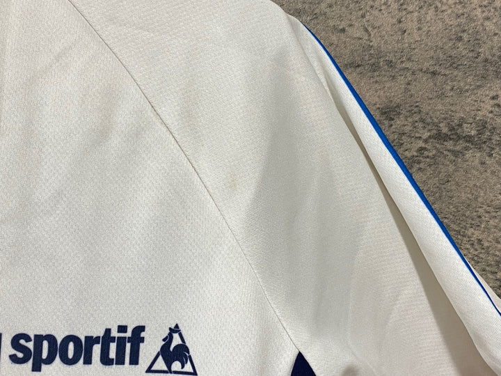KJ957 ルコックスポルティフ le coq sportif 半袖 サイクルジャージ 白青 S