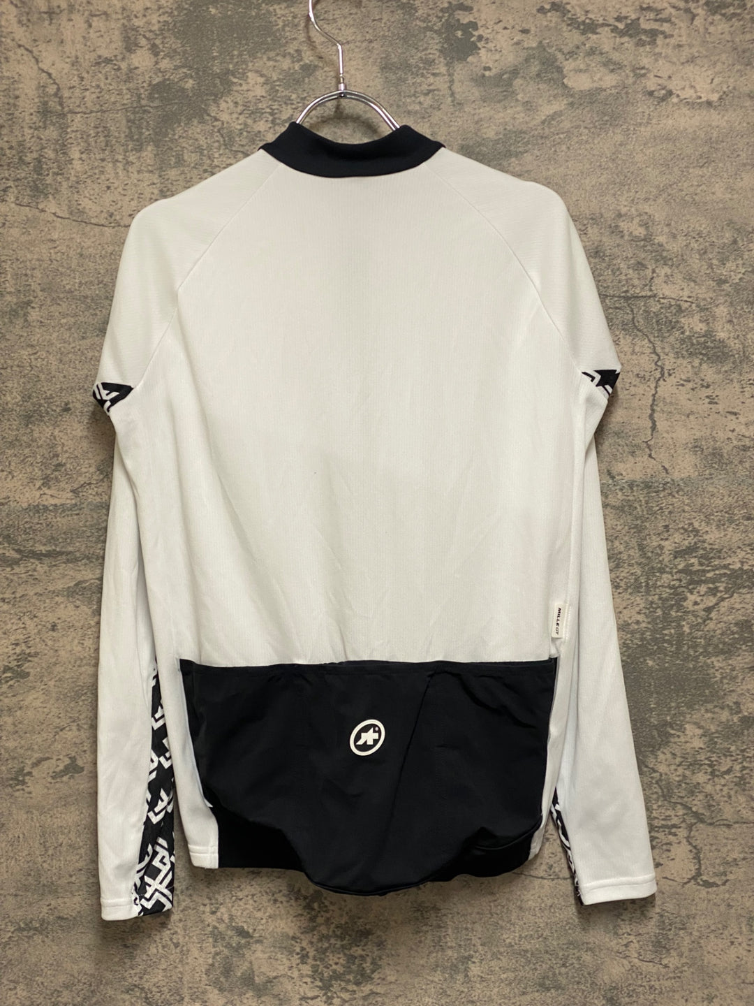 JQ085 アソス ASSOS MILLE GT 長袖 サイクルジャージ 白 M