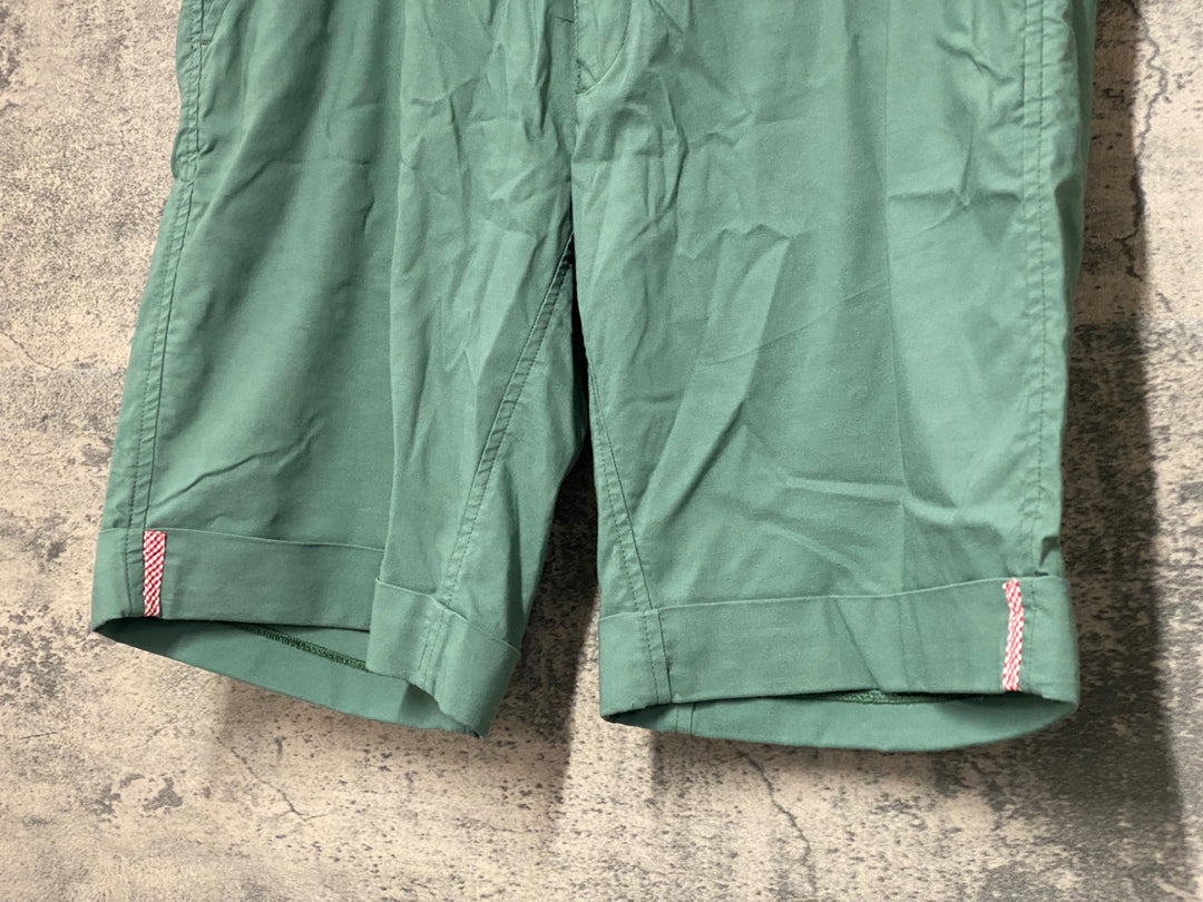 JV278 カフェドシクリステ Cafe du Cycliste Paulette man サイクルパンツ 緑 M