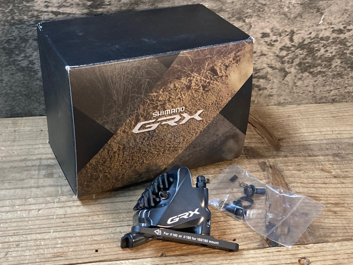 JV885 シマノ SHIMANO GRX BR-RX810-F ディスクブレーキ キャリパー フロント 油圧