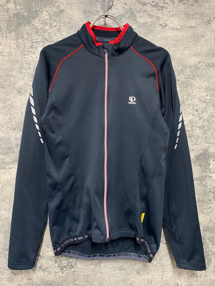 KD839 パールイズミ PEARL iZUMi 長袖 サイクルジャケット 黒 M 裏起毛 THERMODRESS NEO