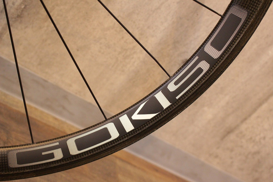 ゴキソ GOKISO スタンダードハブ カーボン クリンチャー ホイールセット カンパ 11/12S 16C【名古屋店】