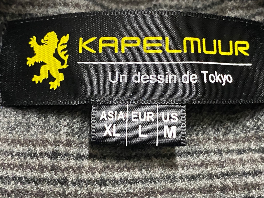 KP358 カペルミュール KAPELMUUR サイクルジャケット 紺 XL 裏起毛