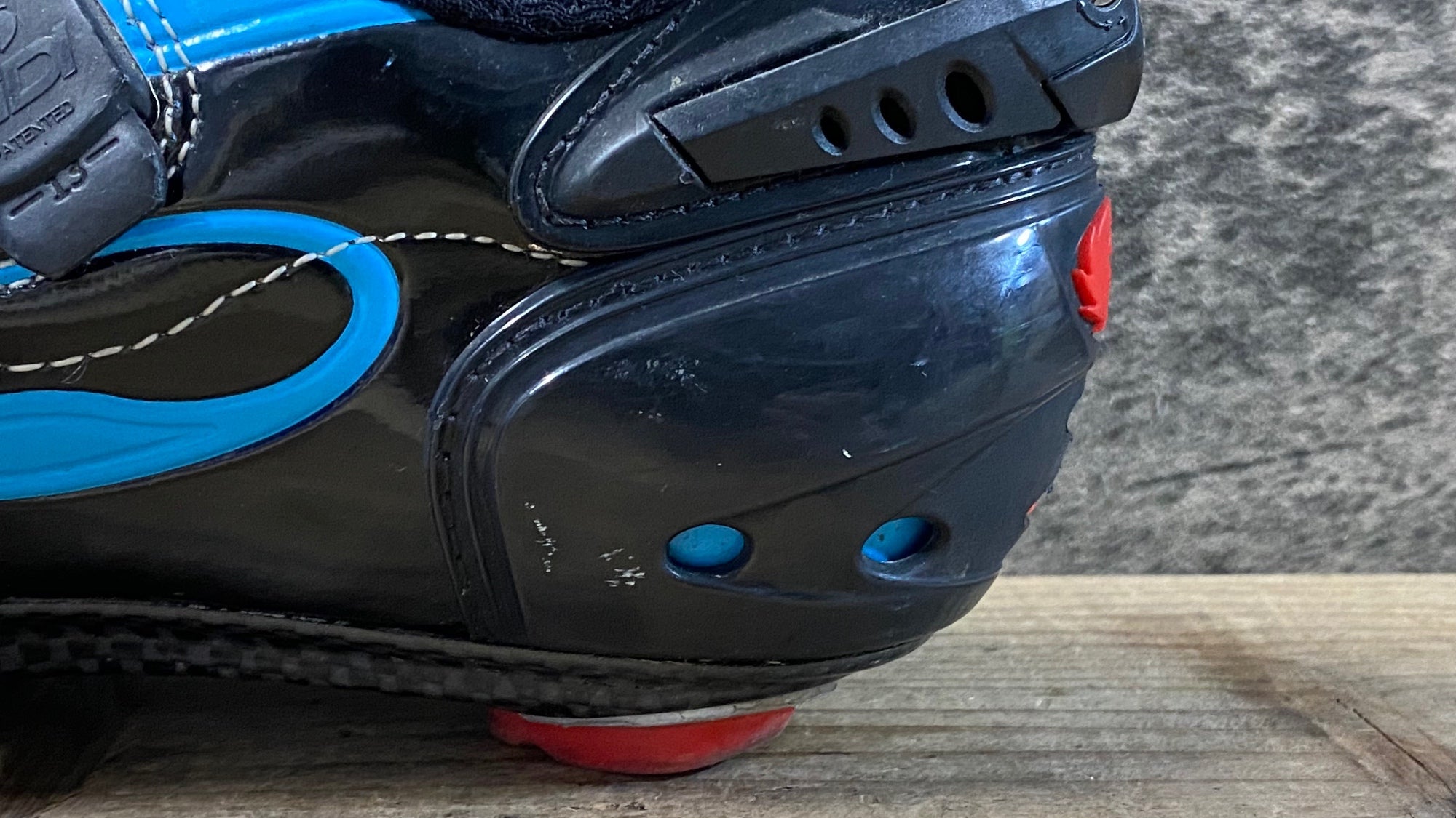 KC546 シディ SIDI WIRE VENT CARBON ビンディングシューズ 3穴 水色