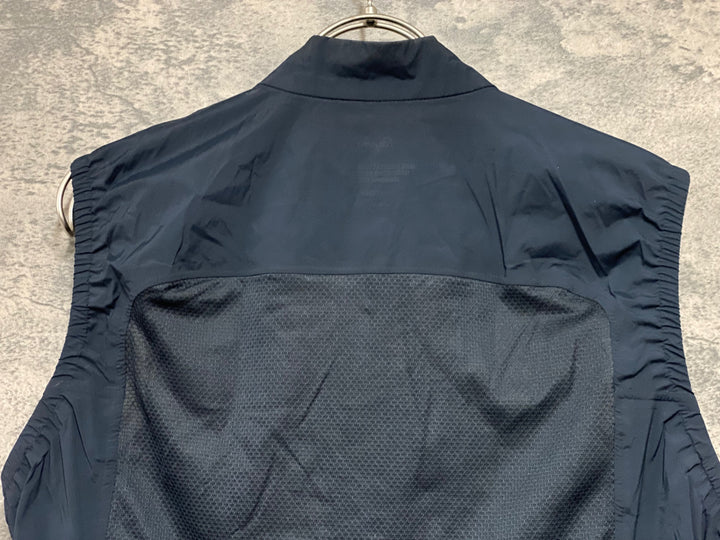 KH658 ラファ Rapha PRO TEAM LIGHTWEIGHT GILET サイクルベスト ジレ 紺 M ※タグカット