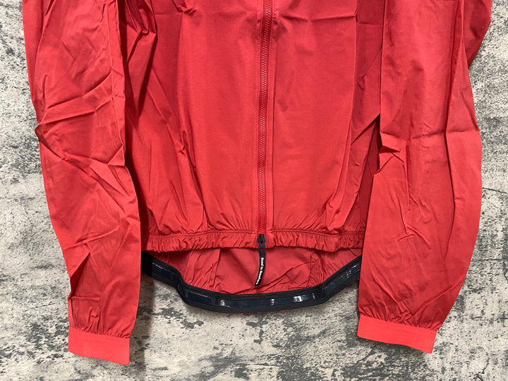 JY627 パスノーマルスタジオ PAS NORMAL STUDIOS MENS STOW AWAY JACKET 長袖 ウィンドブレーカー 赤 L 未使用