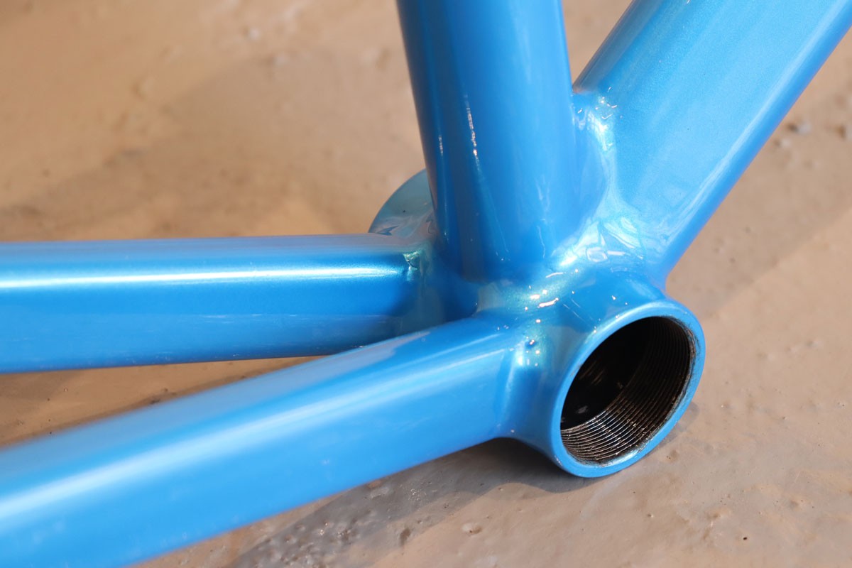 DE ROSA ロードバイクフレーム 青 デローザ DeRosa ベガ VEGA 47サイズ 00年代初頭モデル アルミ