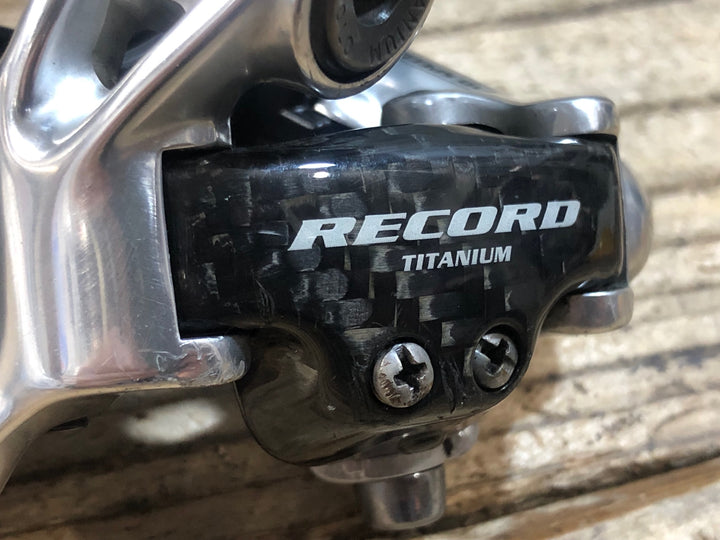 KI930 カンパニョーロ CAMPAGNOLO レコード RECORD TITANIUM リアディレイラー 10s
