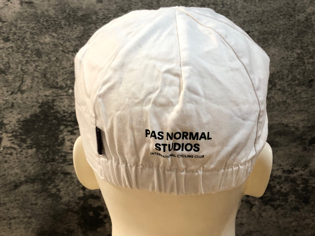 KA602 パスノーマルスタジオ PAS NORMAL STUDIOS サイクルキャップ 白 ワンサイズ