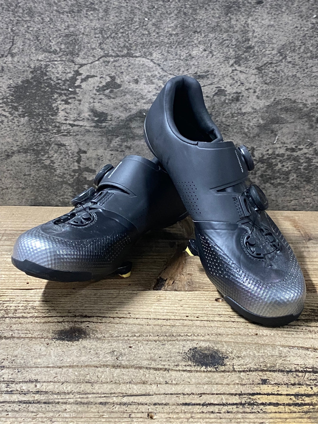 KE197 シマノ SHIMANO RC7 SHRC702 M ビンディングシューズ 黒 EU44 SPD-SL