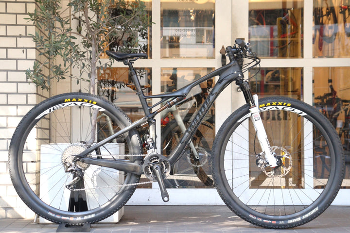 スペシャライズド SPECIALIZED エピック S-WORKS EPIC FSR 2017モデル Mサイズ シマノ デオーレXT M8000 MIX 11S カーボン マウンテンバイク 【横浜店】