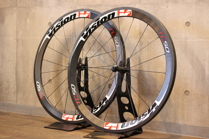 ヴィジョン VISION トライマックス TRIMAX TC50 カーボン チューブラー ホイールセット シマノ 11/12S【名古屋店】