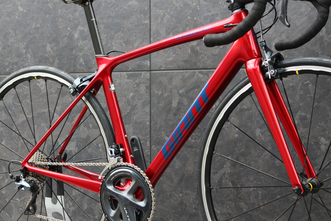 決算SALE ジャイアント GIANT TCR ADVANCED PRO 2017モデル Sサイズ シマノ アルテグラ R8000 11S カーボン ロードバイク 【福岡店】