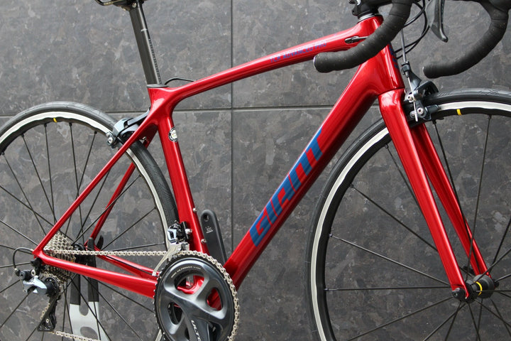 決算SALE ジャイアント GIANT TCR ADVANCED PRO 2017モデル Sサイズ シマノ アルテグラ R8000 11S カーボン ロードバイク 【福岡店】