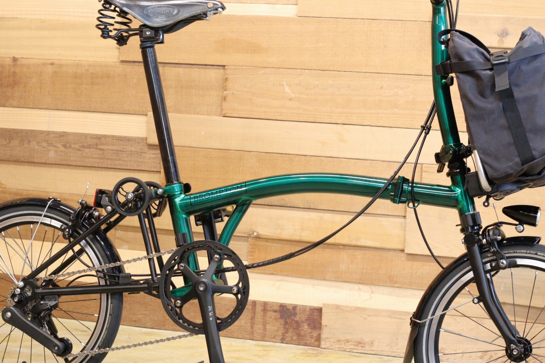 ブロンプトン BROMPTON P LINE URBAN MID M4L エメラルド ラッカー