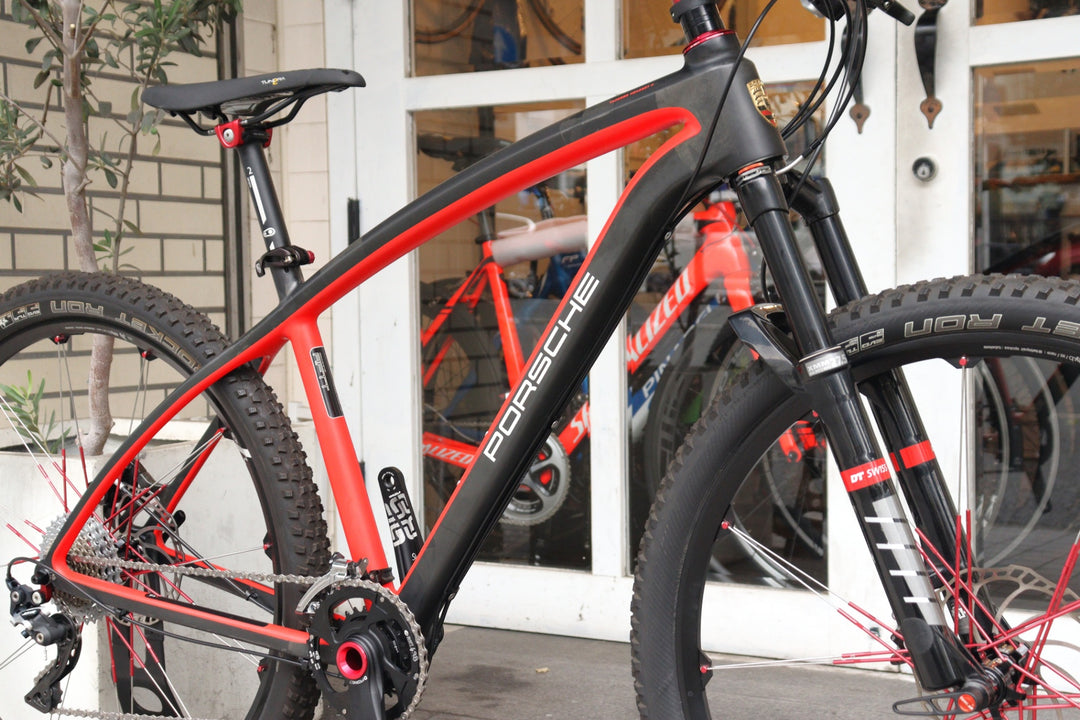 ポルシェ バイク PORSCHE BIKE RX 2016モデル Sサイズ シマノ XT M785 MIX 10S カーボン MTB マウンテンバイク 【横浜店】