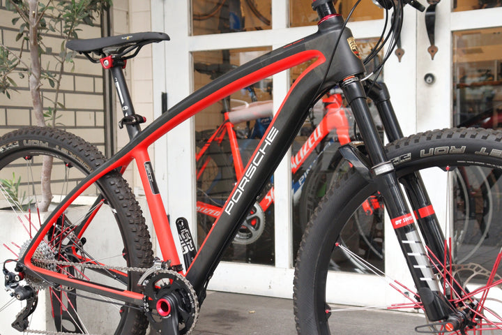 ポルシェ バイク PORSCHE BIKE RX 2016モデル Sサイズ シマノ XT M785 MIX 10S カーボン MTB マウンテンバイク 【横浜店】