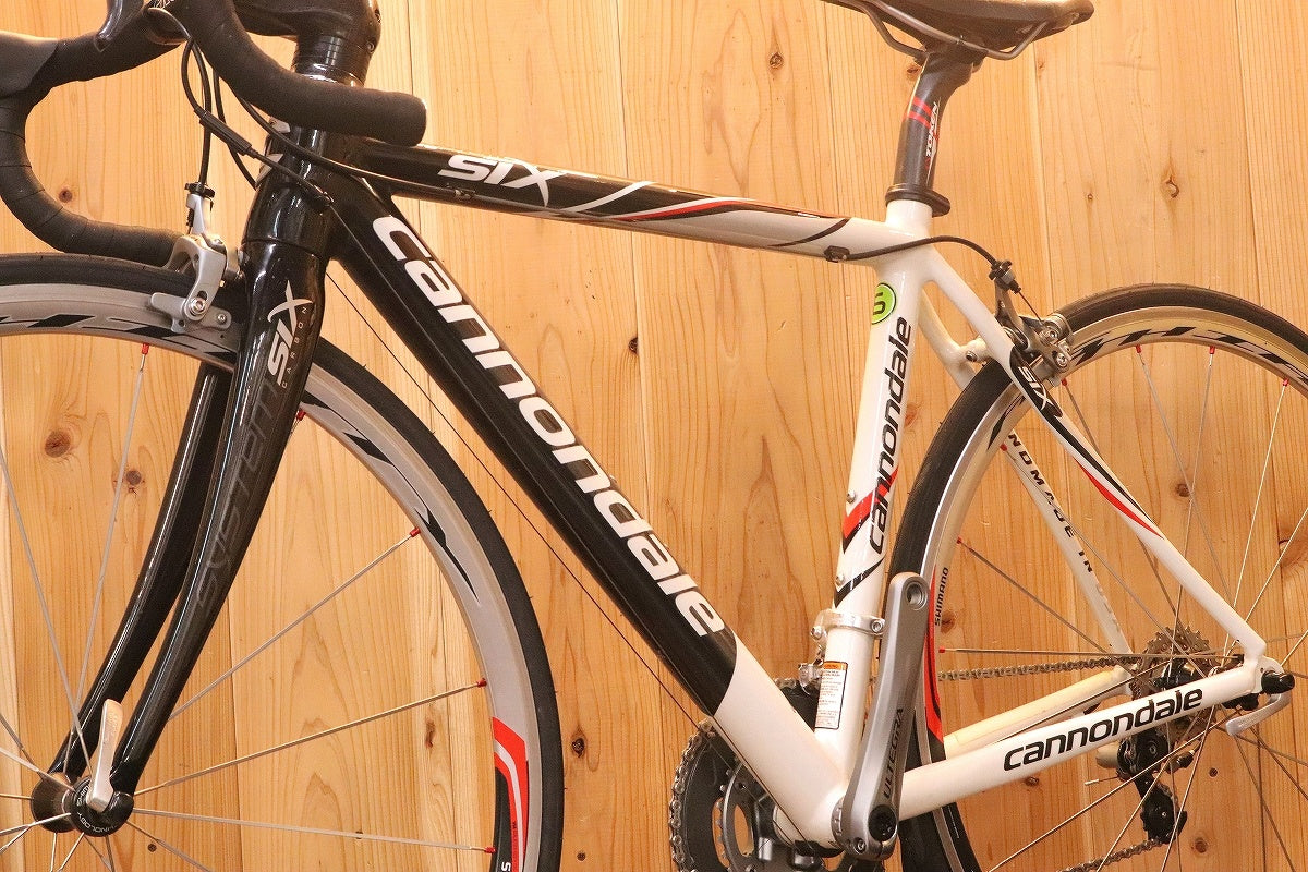 キャノンデール CANNONDALE システムシックス SYSTEMSIX 1 2008年頃 48サイズ シマノ アルテグラ 6700 10S  カーボン ロードバイク 【芦屋店】