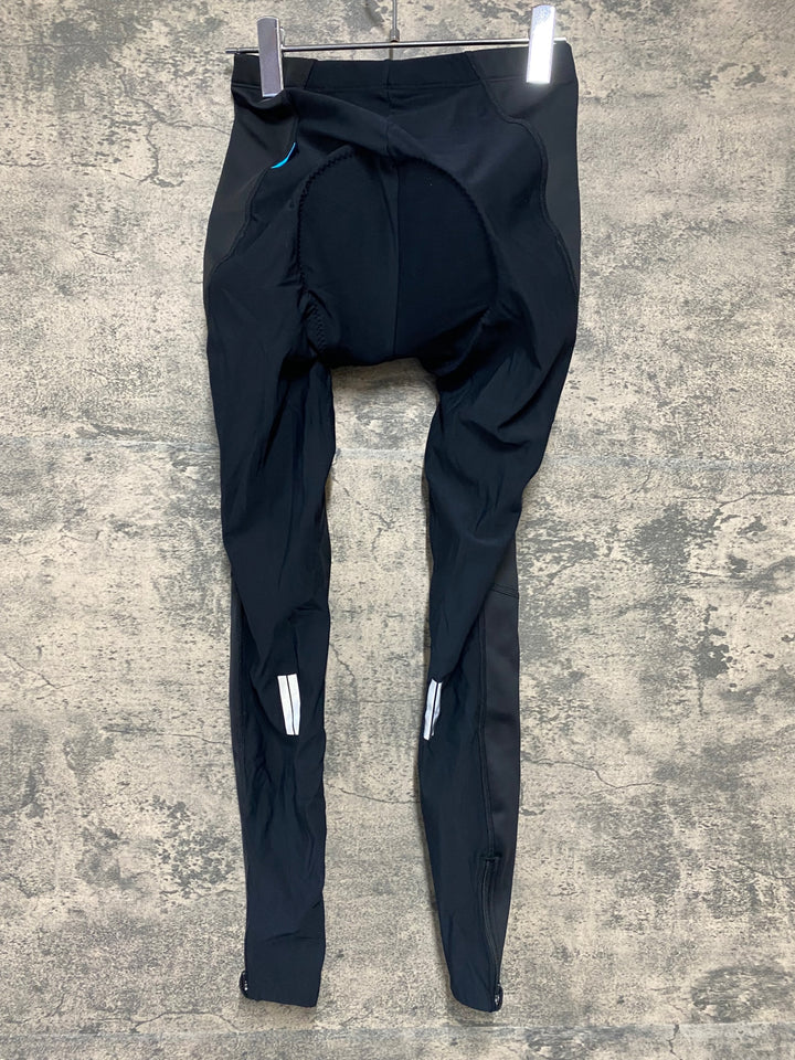 KA333 シマノ SHIMANO ウインド レーサータイツ 黒 S 裏起毛