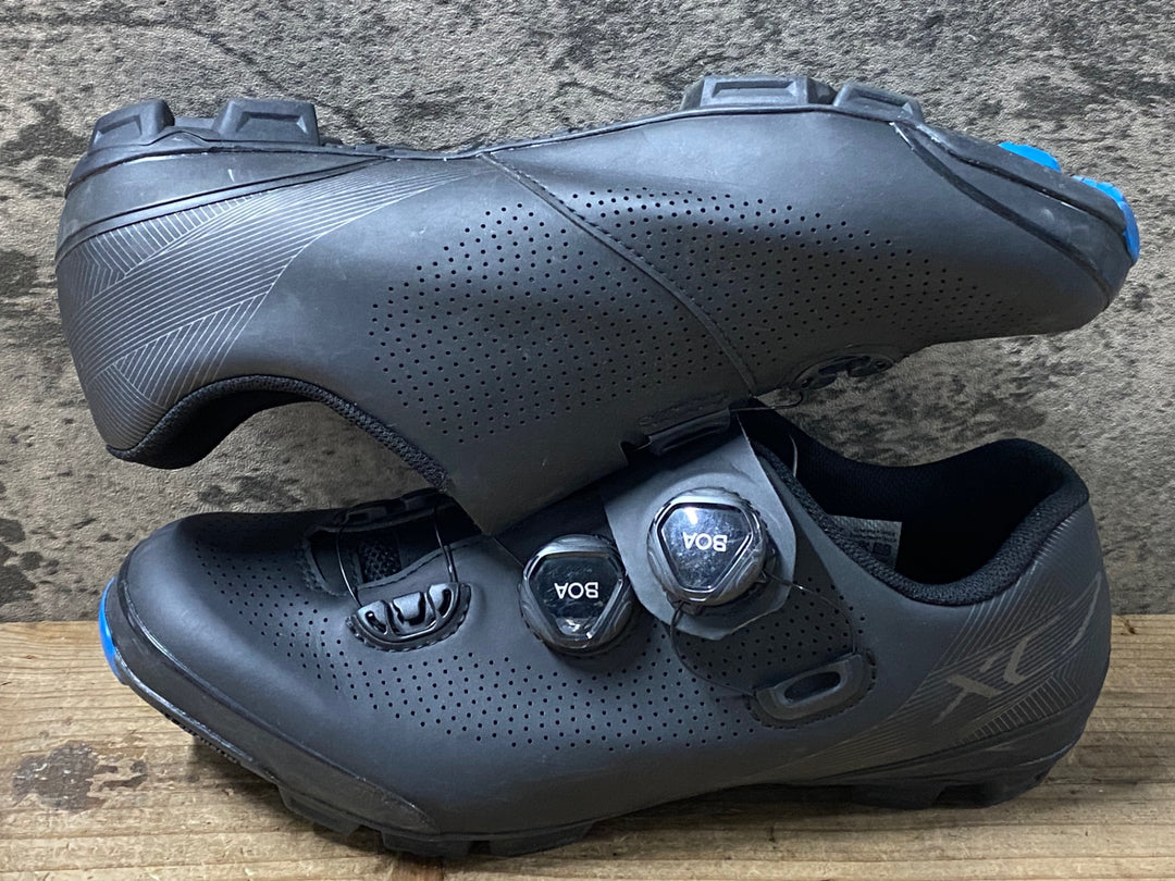 KE867 シマノ SHIMANO XC7 SH-XC701M ビンディングシューズ EU41 2穴 黒