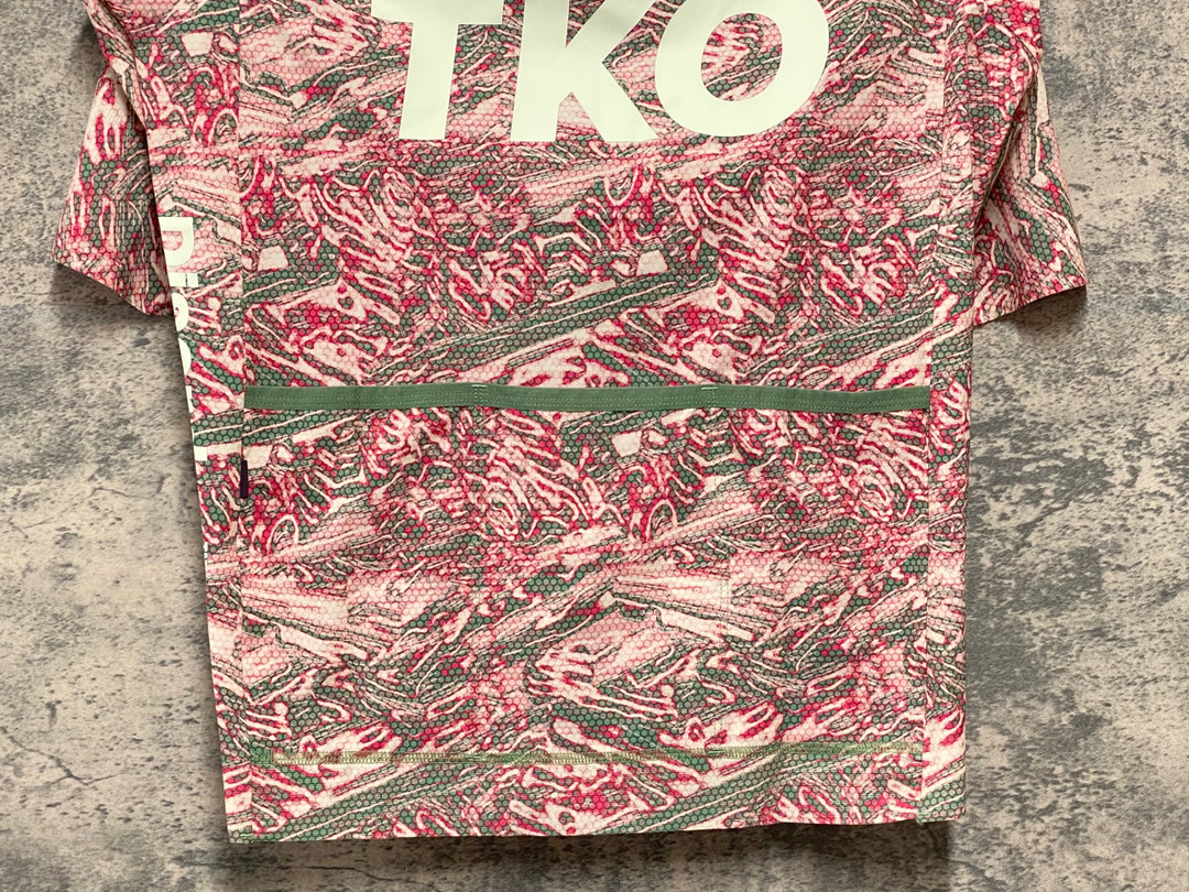 KJ288 パスノーマルスタジオ PAS NORMAL STUDIOS Men's T.K.O. Mechanism Pro Jersey - Disorder 半袖 サイクルジャージ ピンクカモ L