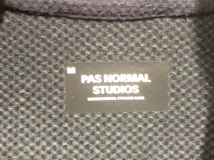JD867 パスノーマルスタジオ PAS NORMAL STUDIOS T.K.O. 長袖 サイクルジャージ 黒 M 裏起毛