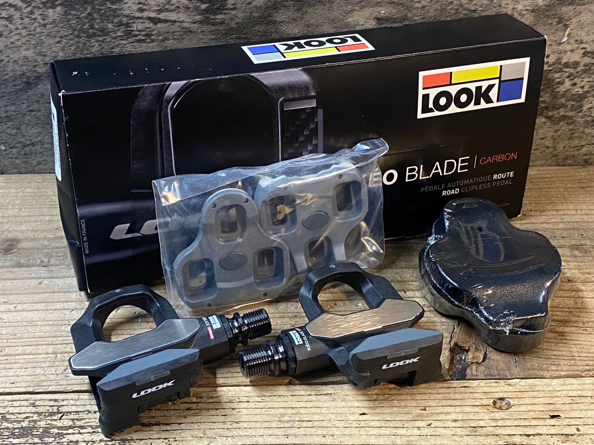 JV461 未使用 ルック LOOK KEO BLADE CARBON ビンディングペダル