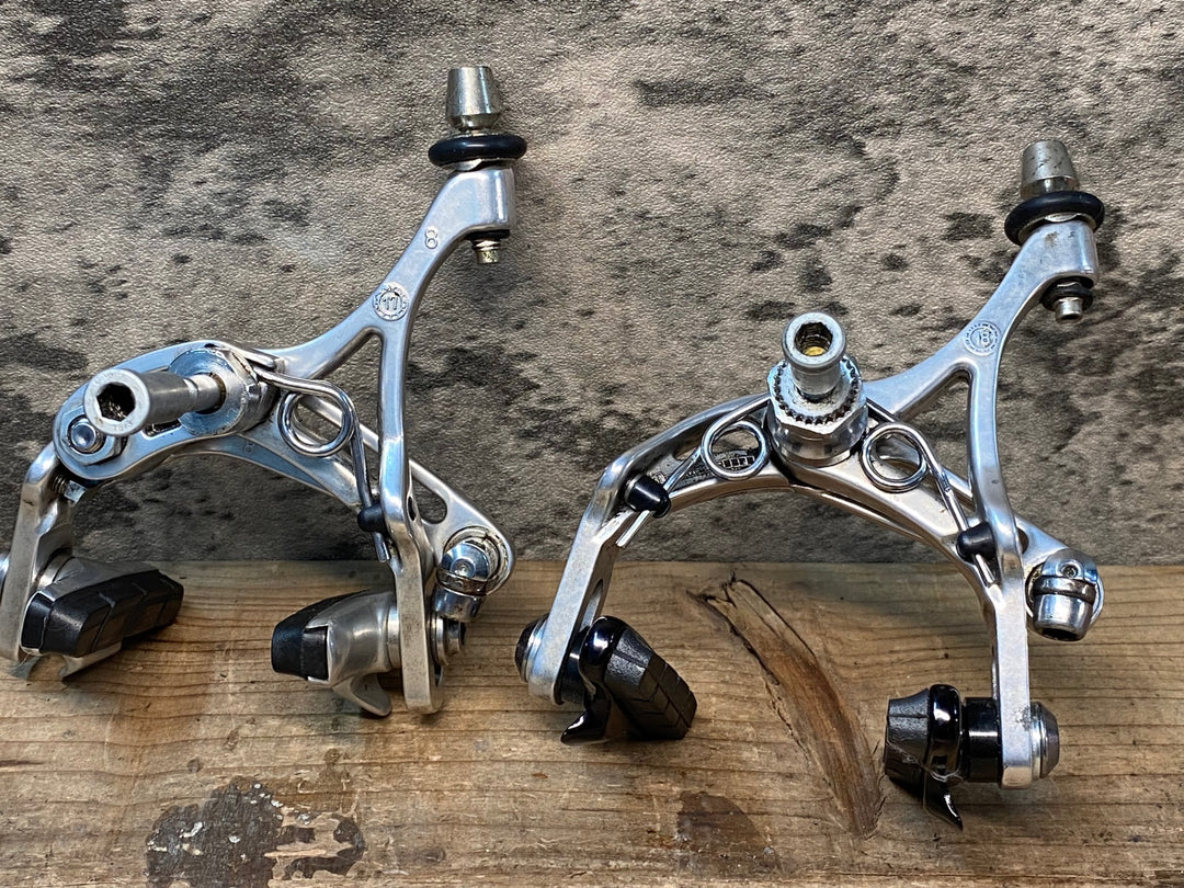 JJ551 カンパニョーロ CAMPAGNOLO ケンタウル CENTAUR キャリパーブレーキ シルバー 前後セット