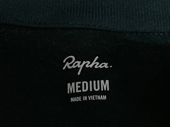 JO711 ラファ Rapha CORE LONG SLEEVE JERSEY 長袖サイクルジャージ 緑 M 裏起毛