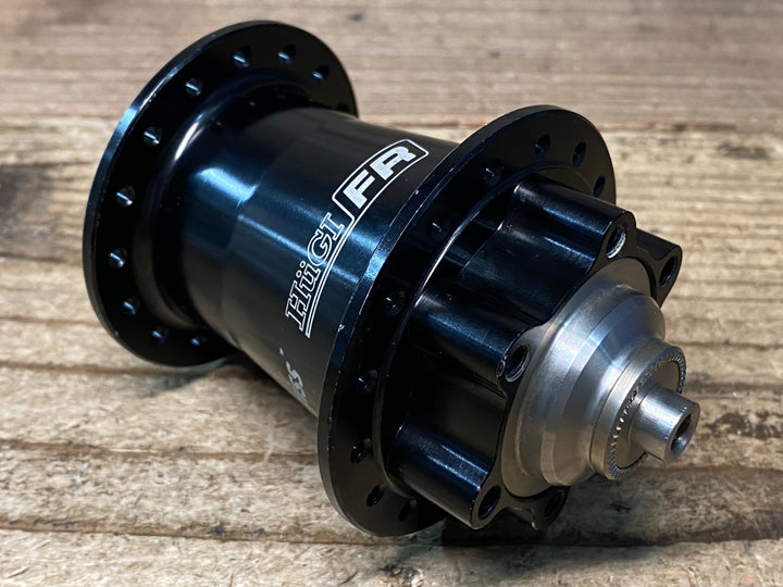 JM180 DT SWISS HuGI FR フロントハブ QR 100mm 6BOLT 32H