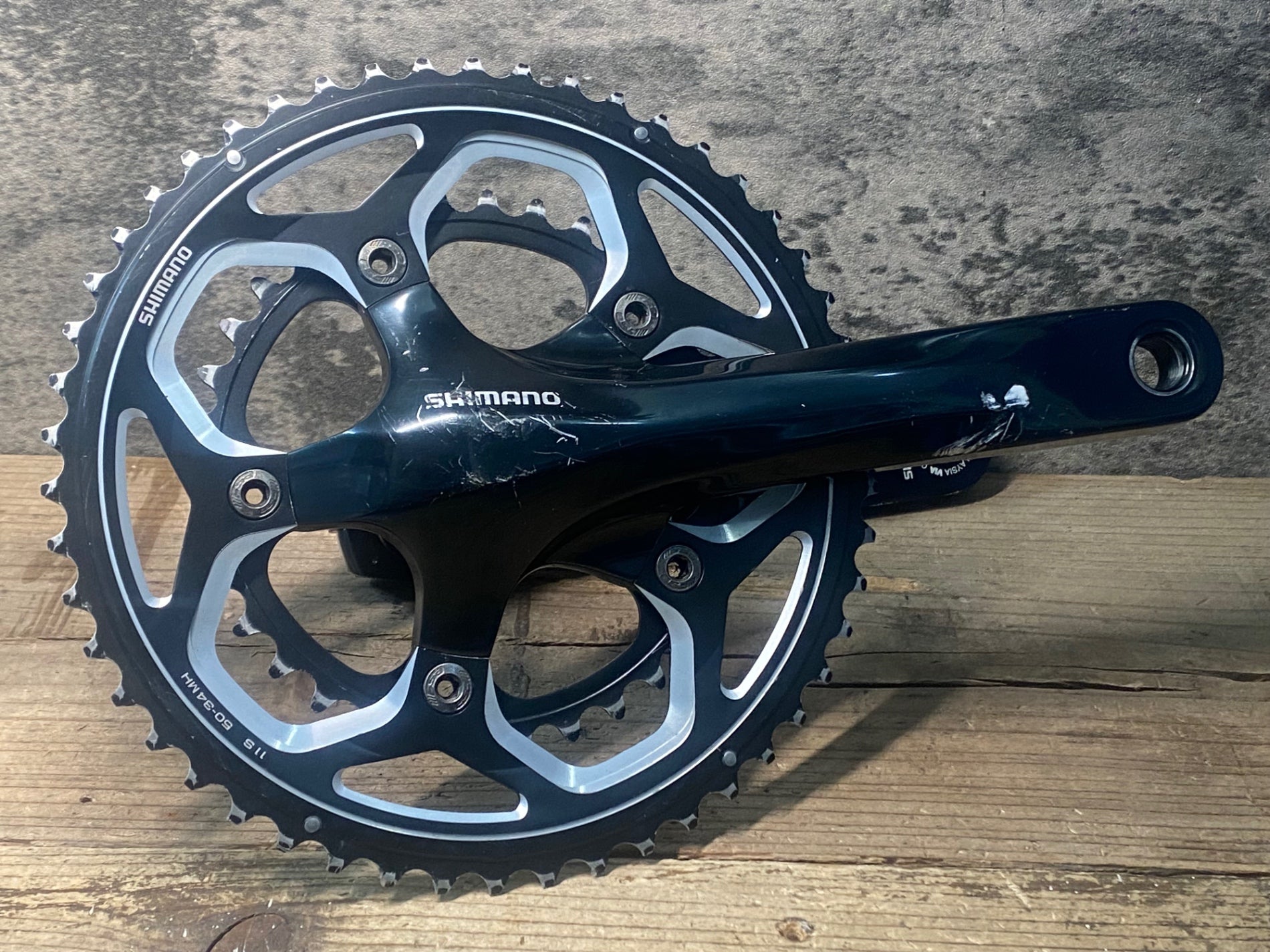 JO123 シマノ SHIMANO FC-RS500 クランクセット 170mm 50/34T – BICI