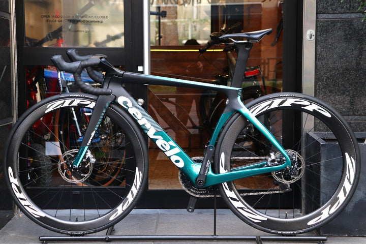 サーヴェロ CERVELO S5 2020モデル 48サイズ SRAM RED e-TAP AXS D1 MIX 12S カーボン ロードバイク ZIPP 303/404 【東京南麻布店】