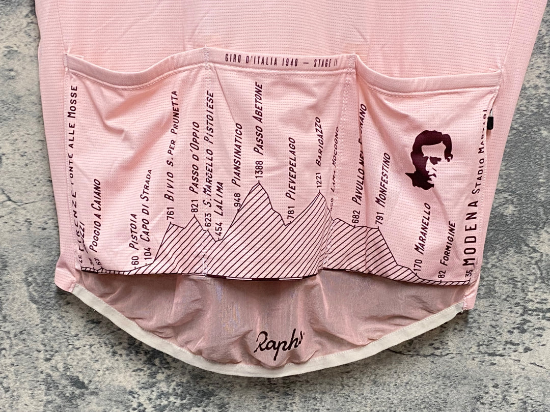KB434 ラファ Rapha COPPI FLYWEIGHT JERSEY 半袖 サイクルジャージ ピンク M