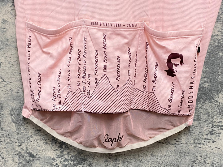 KB434 ラファ Rapha COPPI FLYWEIGHT JERSEY 半袖 サイクルジャージ ピンク M