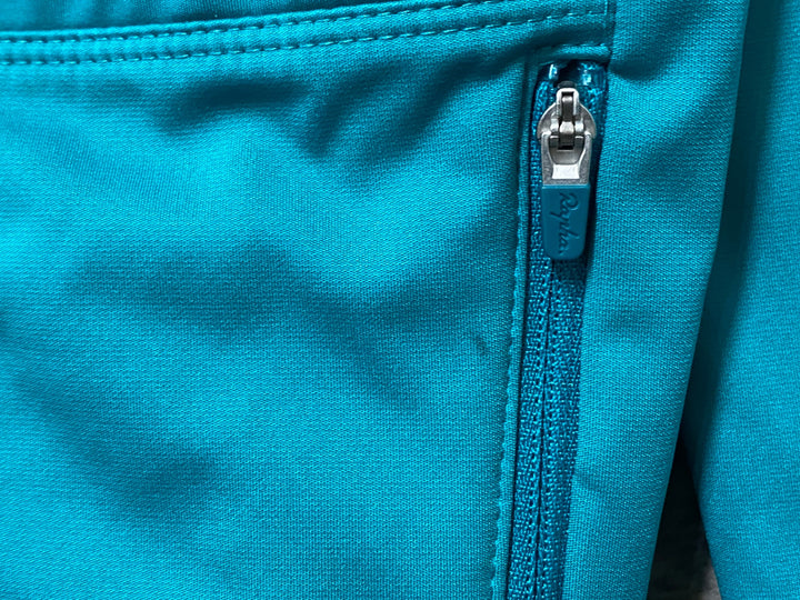 JW053 ラファ Rapha CORE LONG SLEEVE JERSEY 長袖サイクルジャージ ターコイズ S 裏起毛