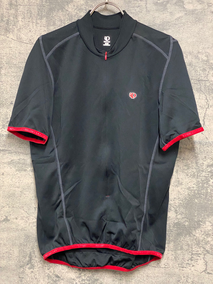 KG363 パールイズミ PEARL iZUMi 半袖 サイクルジャージ 黒 L ハーフジップ