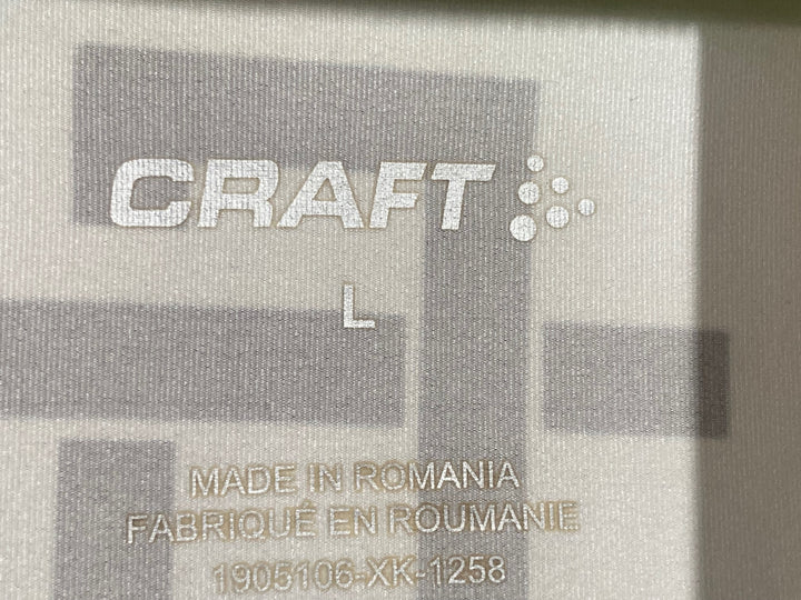 KJ767 クラフト CRAFT 半袖 サイクルジャージ 白 L BORA hansgrohe